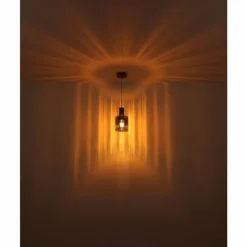 Tulivar Suspension Luminaires Globo Lighting Gris, 1 lumière