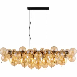 Udo Suspension Luminaires Globo Lighting Or, Noir, 6 lumières