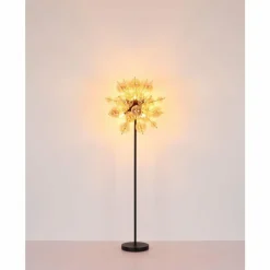 Udo Suspension Luminaires Globo Lighting Or, Noir, 6 lumières