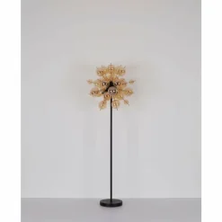 Udo Suspension Luminaires Globo Lighting Or, Noir, 6 lumières