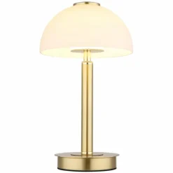 Uldin Lampe à poser Luminaires Globo Lighting LED Laiton, 1 lumière