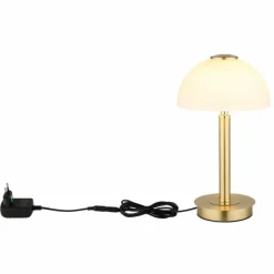Uldin Lampe à poser Luminaires Globo Lighting LED Laiton, 1 lumière