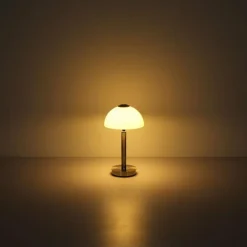 Uldin Lampe à poser Luminaires Globo Lighting LED Laiton, 1 lumière