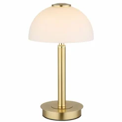 Uldin Lampe à poser Luminaires Globo Lighting LED Laiton, 1 lumière