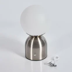 Ulvsbyn Lampe à poser LED Nickel mat, 1 lumière