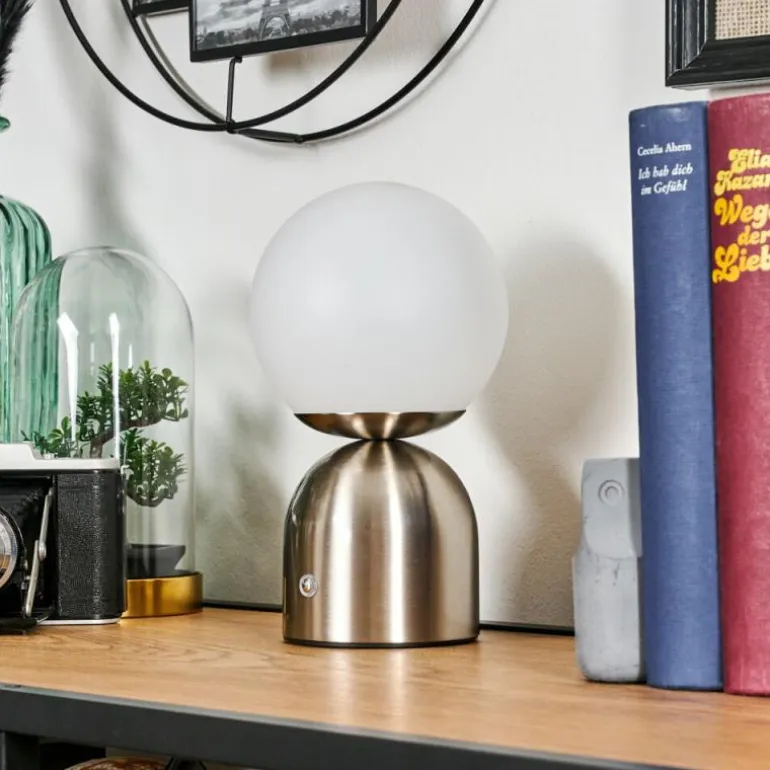Ulvsbyn Lampe à poser LED Nickel mat, 1 lumière