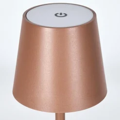 Vannie Lampe de table d'extérieur, Lampe à poser LED Brun, 1 lumière