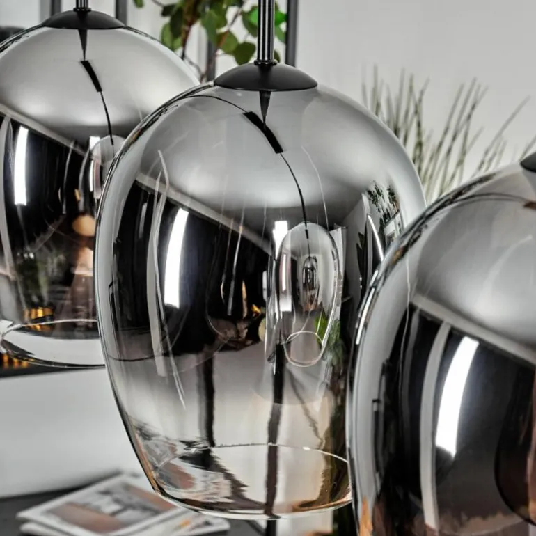 Vevino Suspension Chrome, Clair, 3 lumières