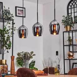 Vevino Suspension Chrome, 3 lumières