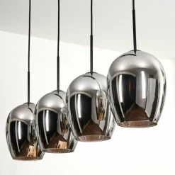 Vevino Suspension Chrome, 4 lumières