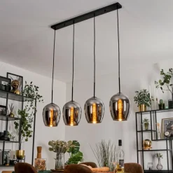 Vevino Suspension Chrome, 4 lumières