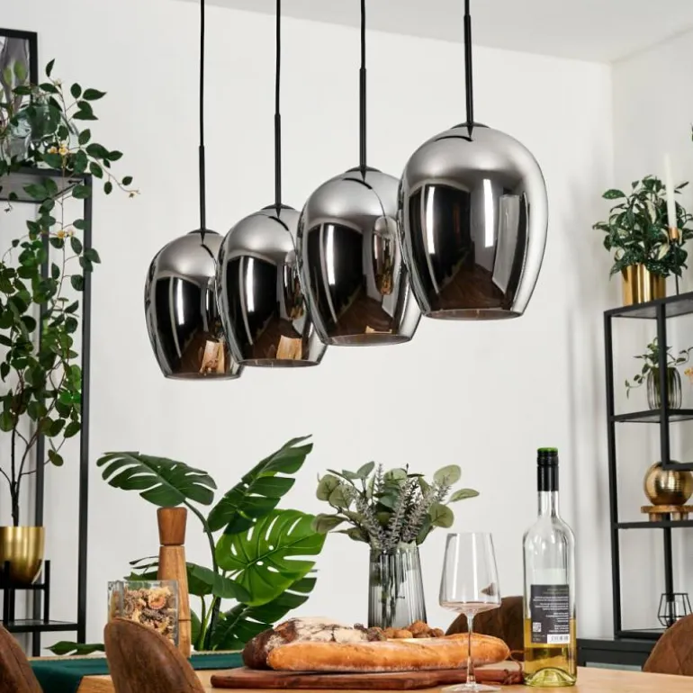 Vevino Suspension Chrome, 4 lumières