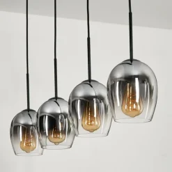 Vevino Suspension Clair, Fumé, 4 lumières