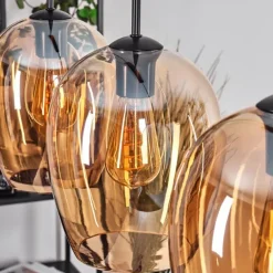 Vevino Suspension Noir, 3 lumières