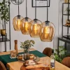 Vevino Suspension Noir, 4 lumières