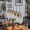 Vevino Suspension Noir, 5 lumières
