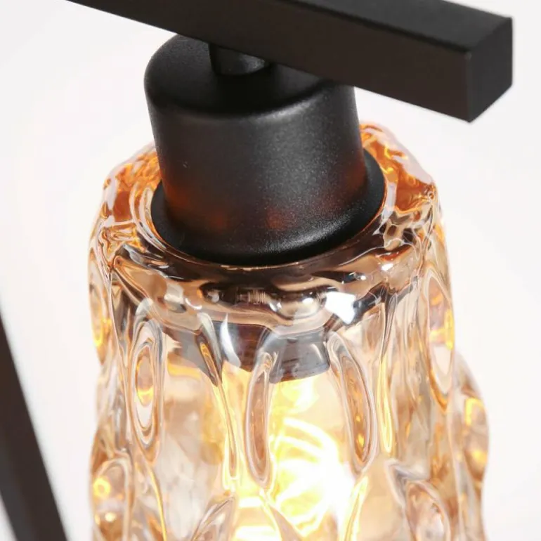 Vidrio Lampe à poser Luminaires Steinhauer Noir, 1 lumière