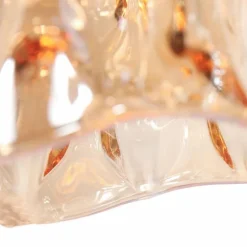 Vidrio Suspension Luminaires Steinhauer Noir, 3 lumières