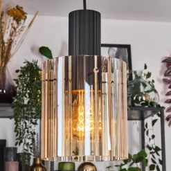 Vireda Suspension, Suspension Anthracite, 3 lumières