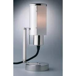 Wagenfeld Tecnolumen Lampe à poser Nickel brillant, 1 lumière