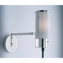 Wagenfeld Tecnolumen Lampe à poser Nickel brillant, 1 lumière