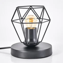 Yaak Lampe à poser Noir, 1 lumière