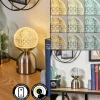 Yngered Lampe à poser LED Nickel mat, 1 lumière